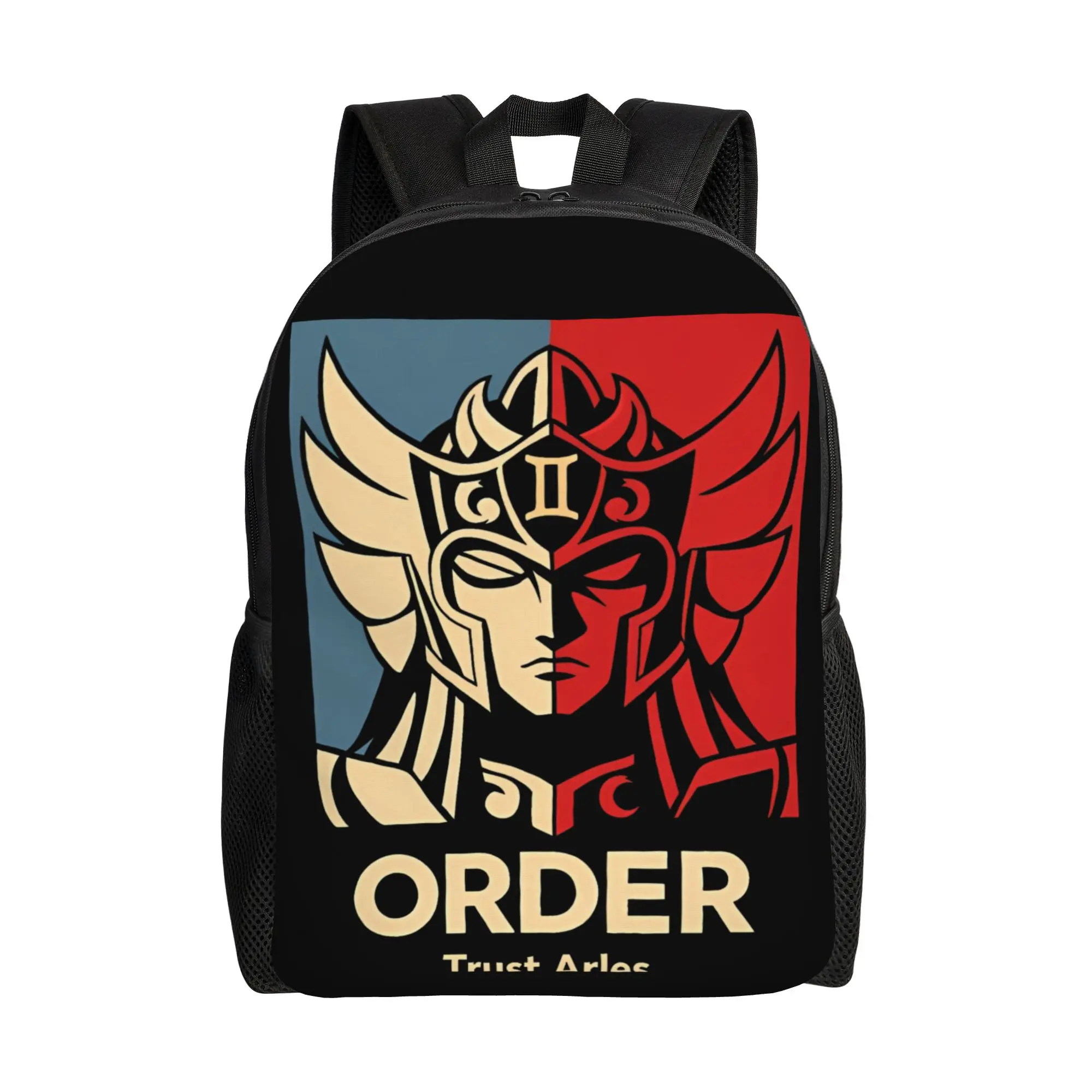 

Bandai Trust The Patriarch Order Poster backpack ita bag mochila Casual Office Work Zipper Closure Rucksack