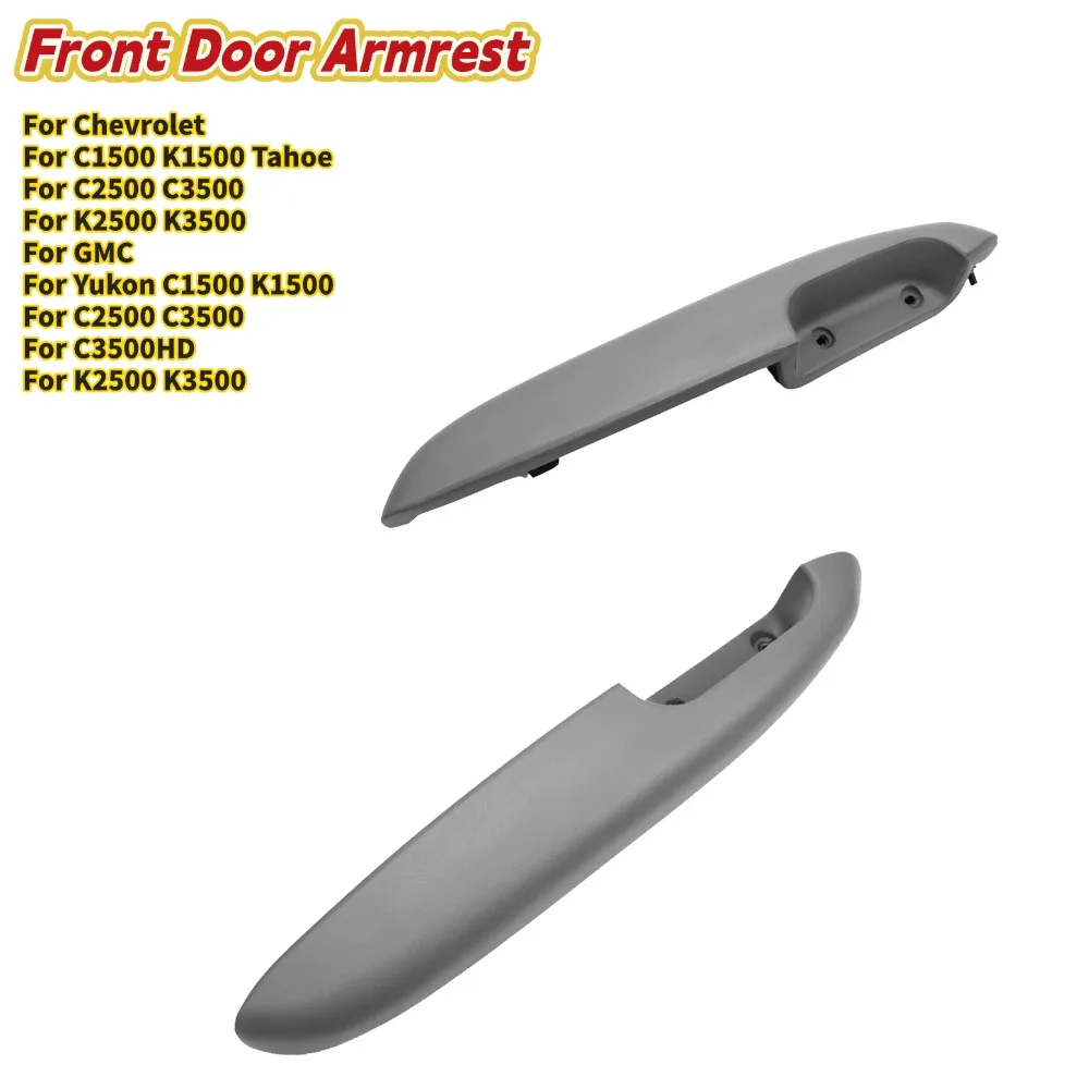 Front Door Armrest for Chevrolet For C1500 C2500 C3500 and For GMC For C1500 C2500 C3500 Part No 15999135 15999136 Direct Fit