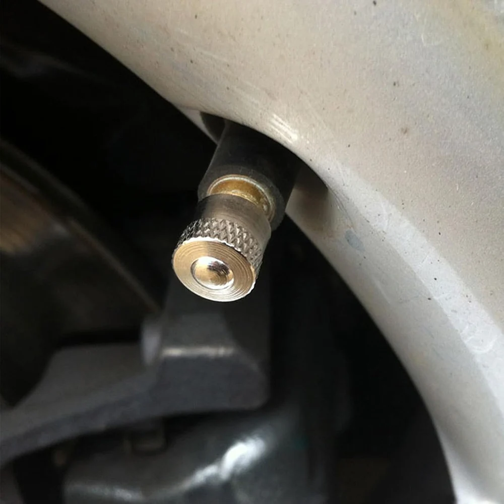 12Pcs 타이어 밸브 스템 캡, 고무 가스켓이있는 프리미엄 금속 황동 밸브 스템 캡, 타이어 밸브 방진 커버