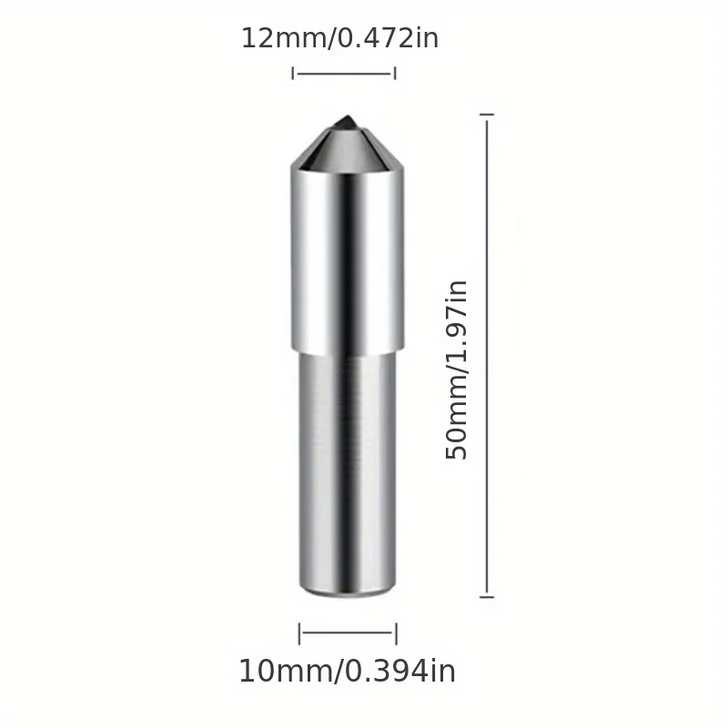 قلم شحذ عجلة طحن الماس، أداة تشذيب حادة، ملحقات إصلاح الرأس المخروطية، أداة شحذ واحدة #4