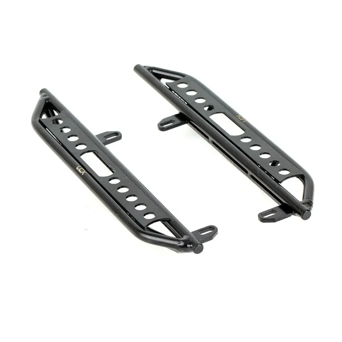 LCX Racing 1/10 RC Crawler Car Metal Rock Sliders Side Step Running Foot Board for Axial SCX10 III Upgrades Parts Accessories