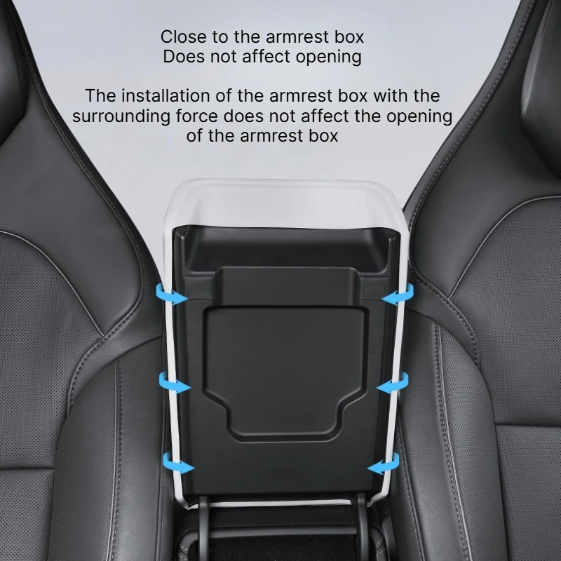 Für Tesla Model 3 Y YL 2025 2026 Silikon-Abdeckung für den hinteren Bildschirm-Luftauslass, Armlehnenabdeckung, wasserdichtes Innenraum-Schutz-Zubehör – Detail 24