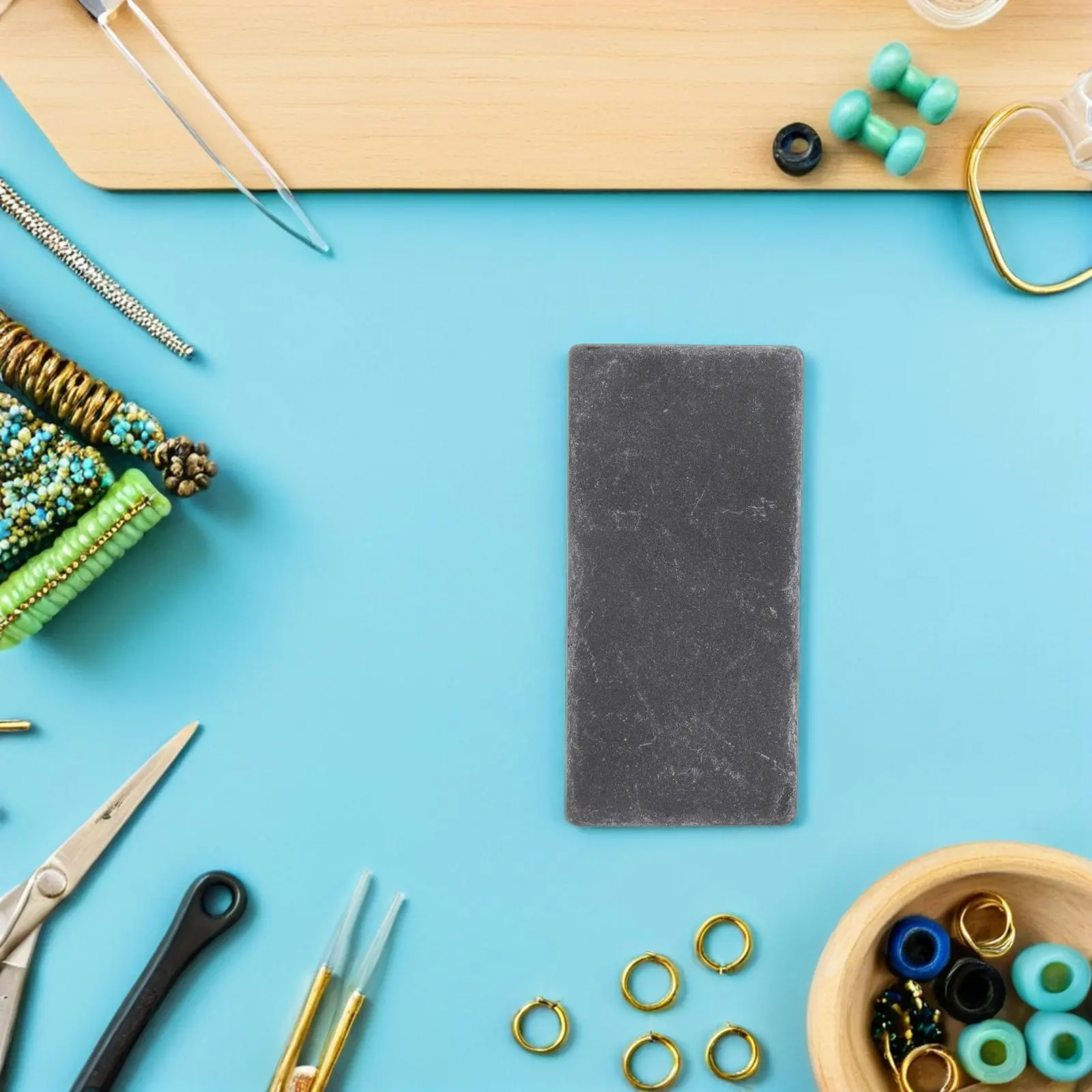 

Камень для проверки золота 4x2, портативный тестер для ювелирных изделий, набор для проверки чистоты металла (золото, серебро, платина)