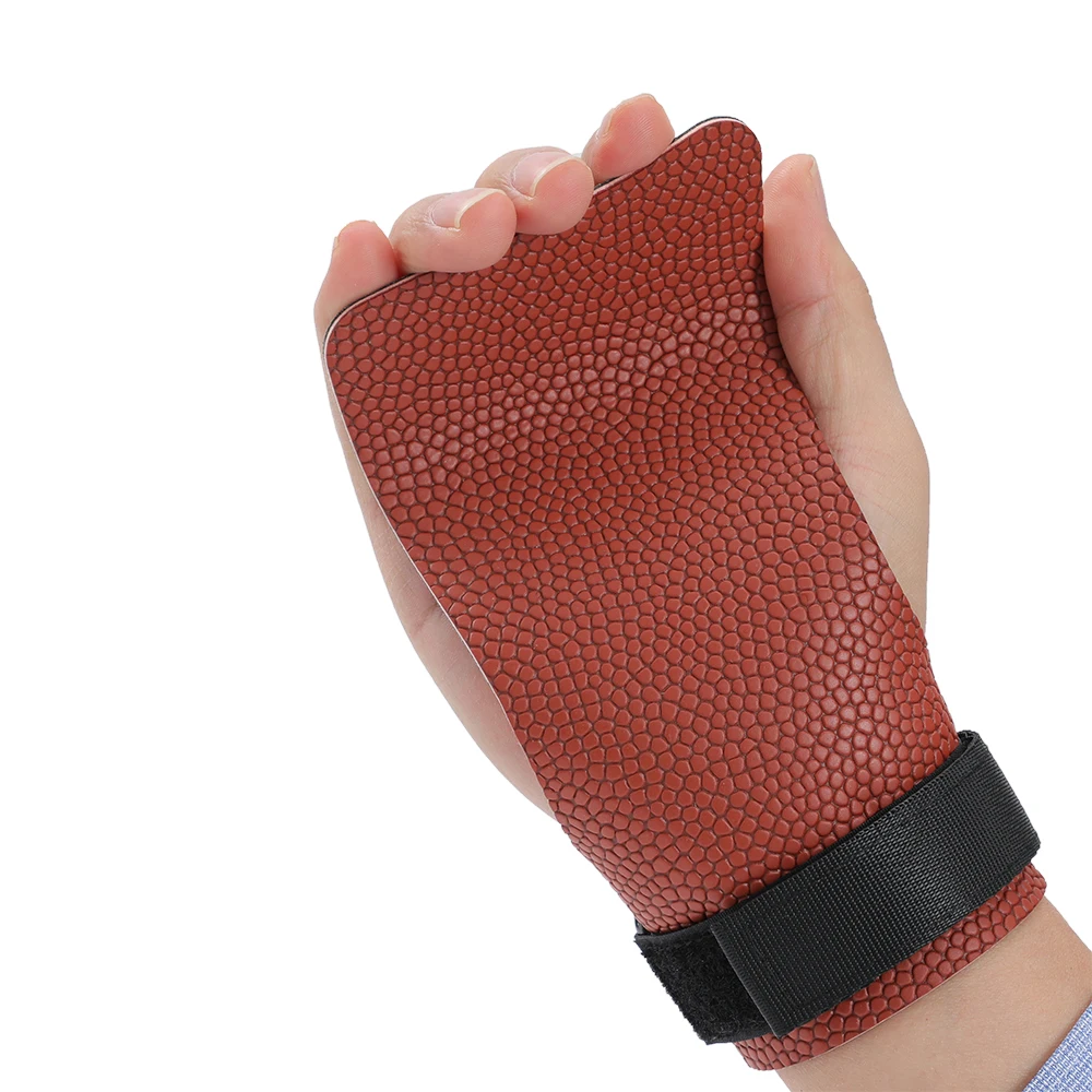 Basketball NO-hole Hand Grips for Crossfit, Pull-ups, Cross Training, Gymnastics, WODS, Weightlifting Palm Protector