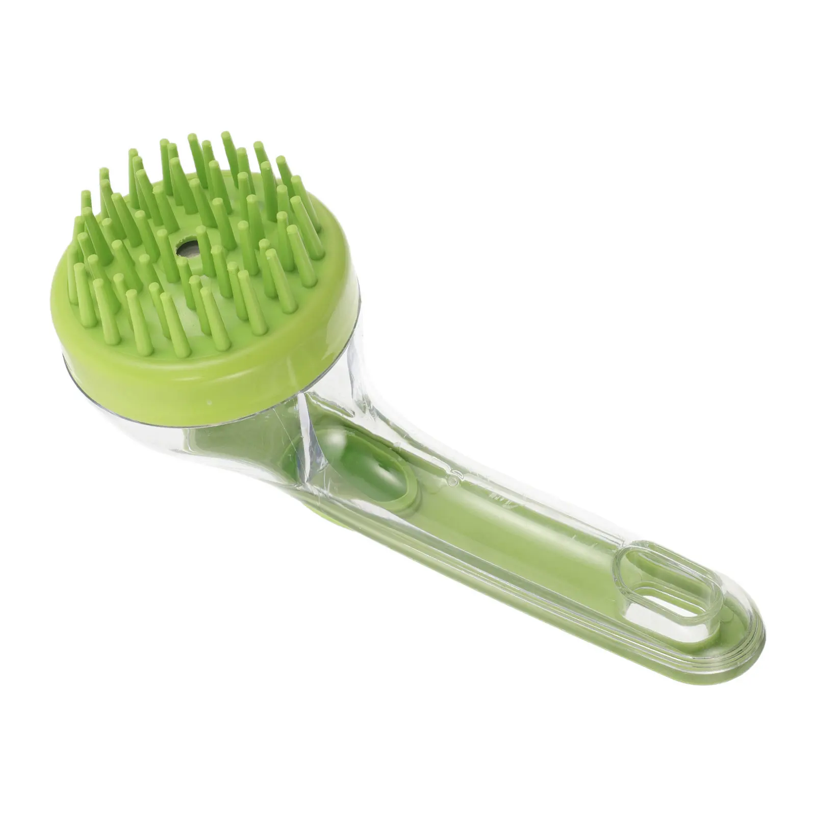 

Elongated Handle Shampoo Scalp Massager Brush with Liquid Dispenser Pump for Deep Cleaning Exfoliating Dandruff Removal Hair