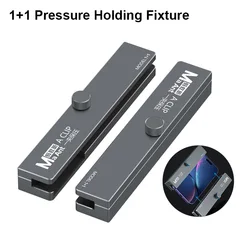 MAANT A Clip Pressure Holding Fixture Aluminium Alloy for Mobile Phone Screen Press Precision Fit Flexible Rotation Clamp Tool