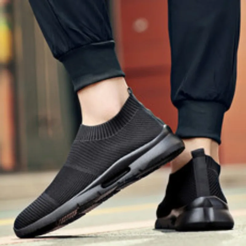 

Damyuan Men Light Running Shoes Jogging Shoes Breathable Man Sneakers Slip on Loafer Shoe Men's Casual Shoes