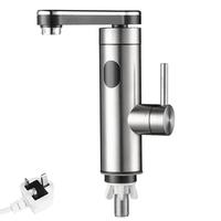 Water Heating Faucet 220V Hot Water Heater Tap 3300W Rotatable Faucet Instant Tankless Electric Kitchen Bathroom Fast Heating