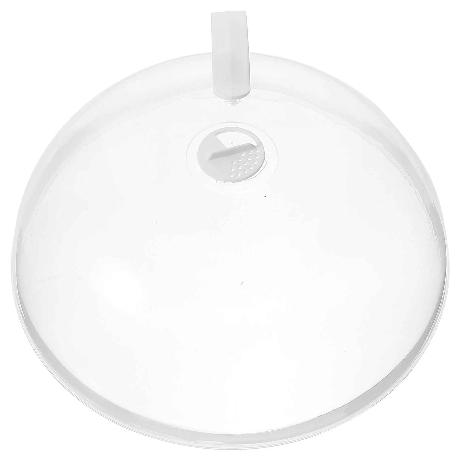 

Крышка от брызг микроволновой печи Материал ПП Крышка пластины для микроволновой печи с вентиляционными отверстиями для парового отверстия Легко захватывающиеся ручки для даже разогрев кухни