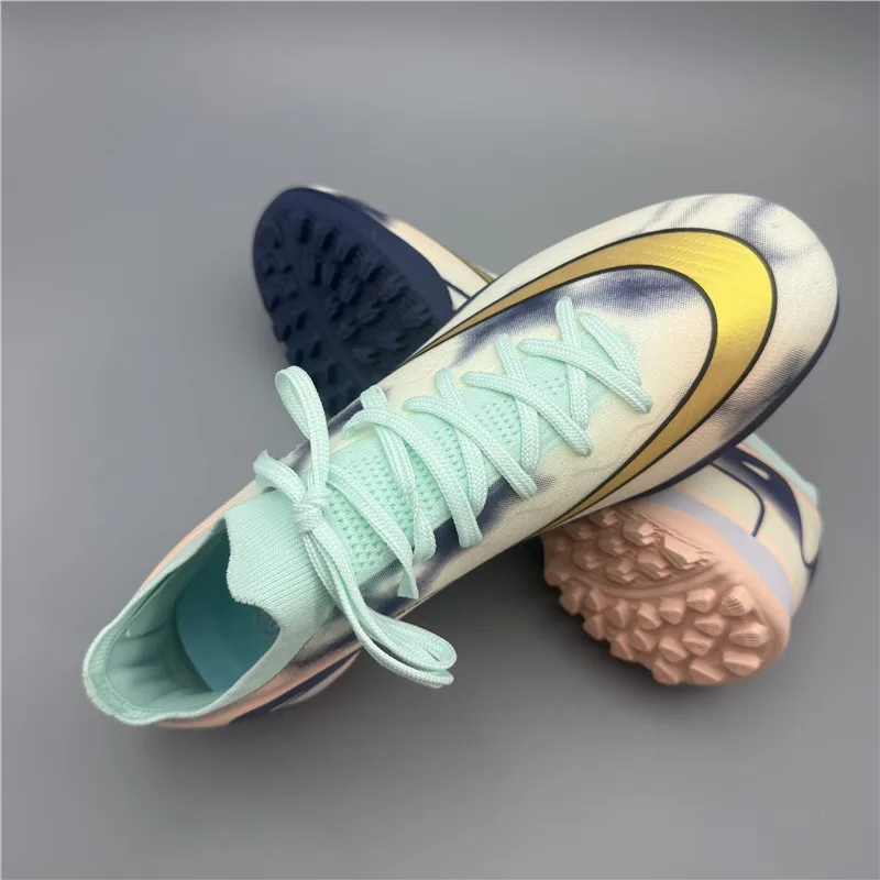 New Men Soccer Shoes Long Spikes Indoor Football Boots Hot-selling High-quality TF/FG Sneakers Outdoor Sports Shoes Match