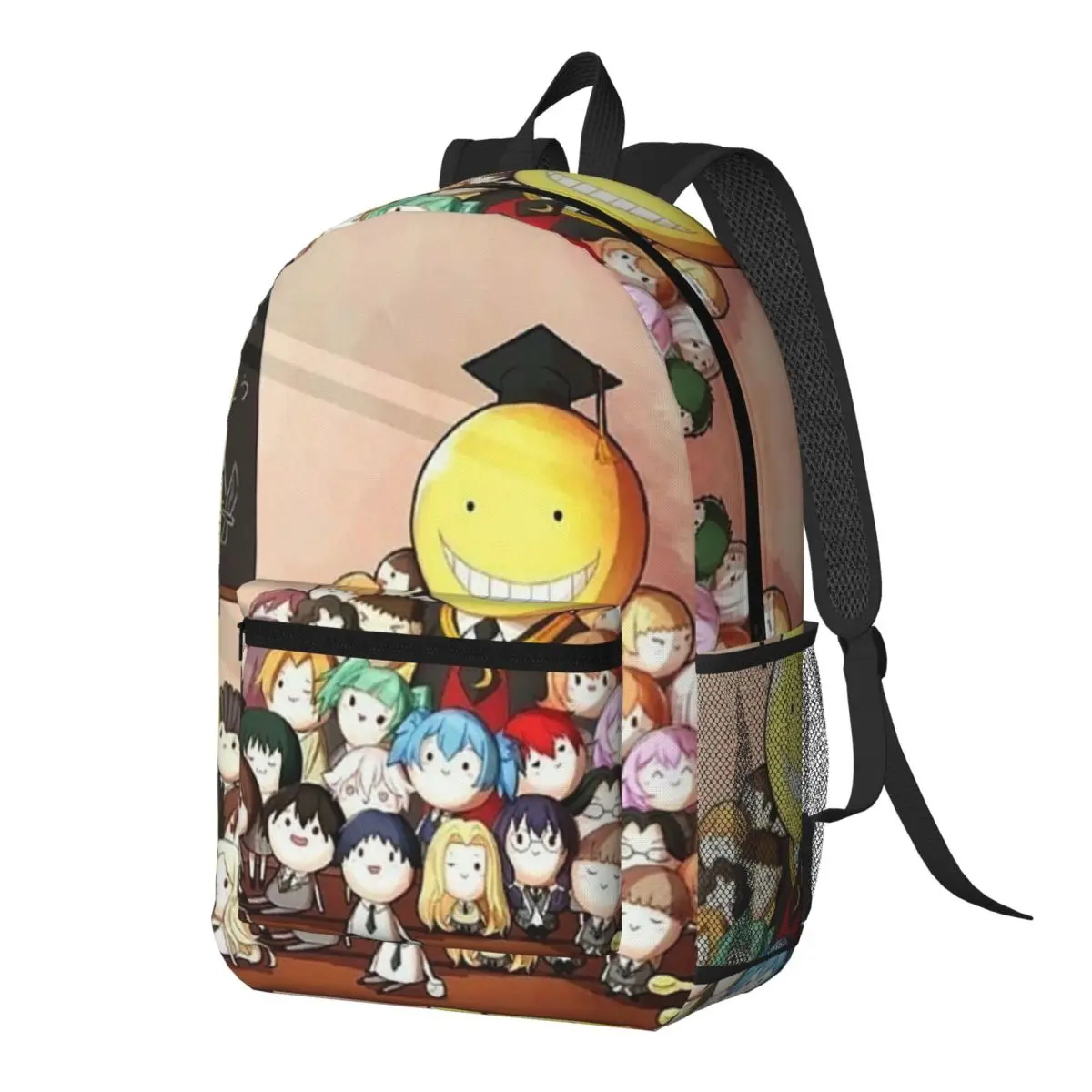 

Assassination Classroom Octopus Koro Sensei Backpack Daypack Large Capacity Kids BookBag School Bag Shoulder Bags for Men Women
