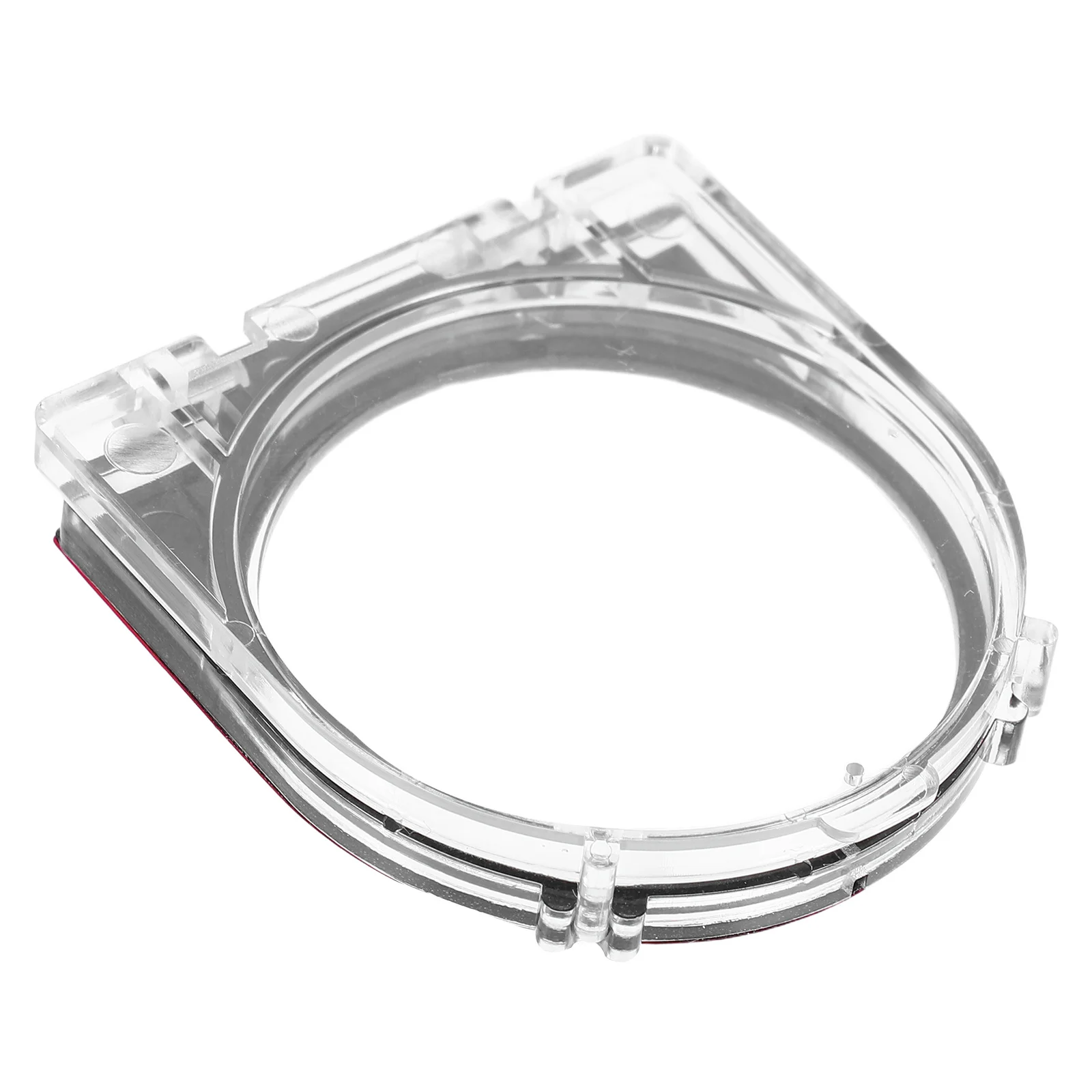 

Transparent Plastic Button Cover for Computer Power Switch Protection Against Accidental Presses Compatible with Washing