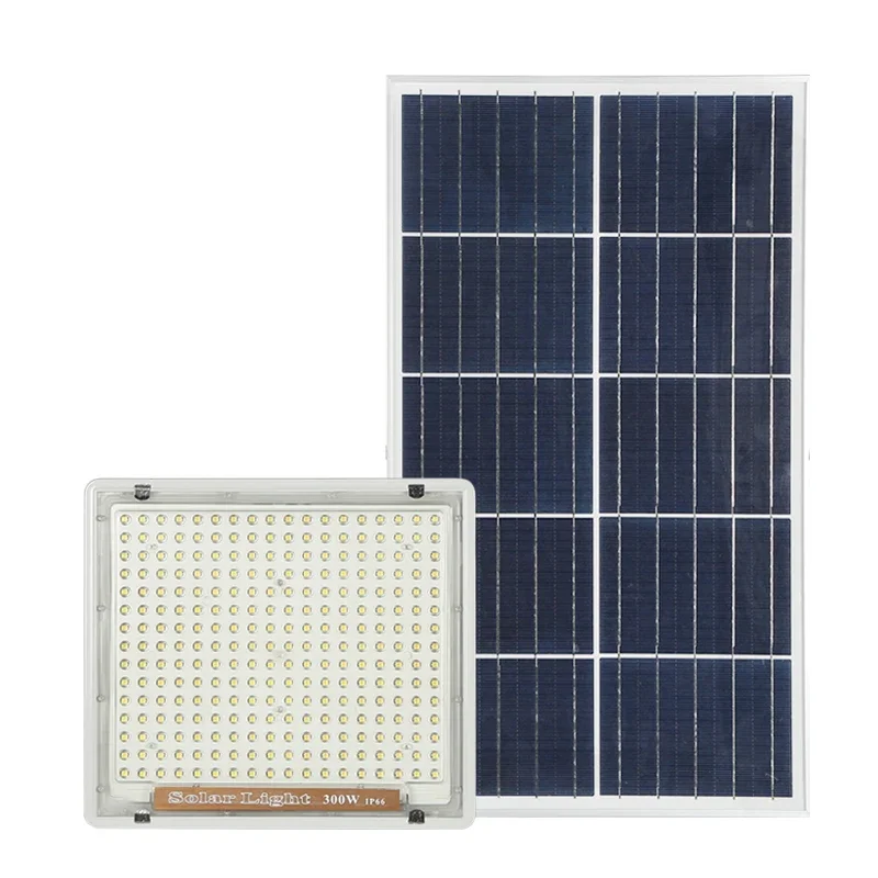 

High Efficiency Outdoor Stadium Ip66 Soccer Stadium Sports Field Powered 50w 100w 200w 300W Led Solar Flood Light