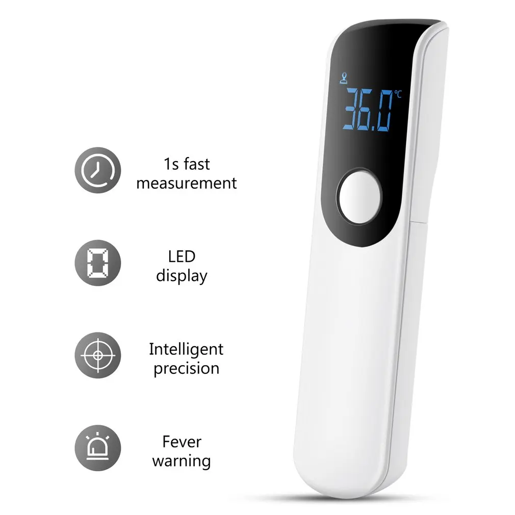 LED Display Electronic Contactless Digital Forehead  Clinical Accuracy  Temperature Meter Fever For Adult ChildNon-contact Body view 4