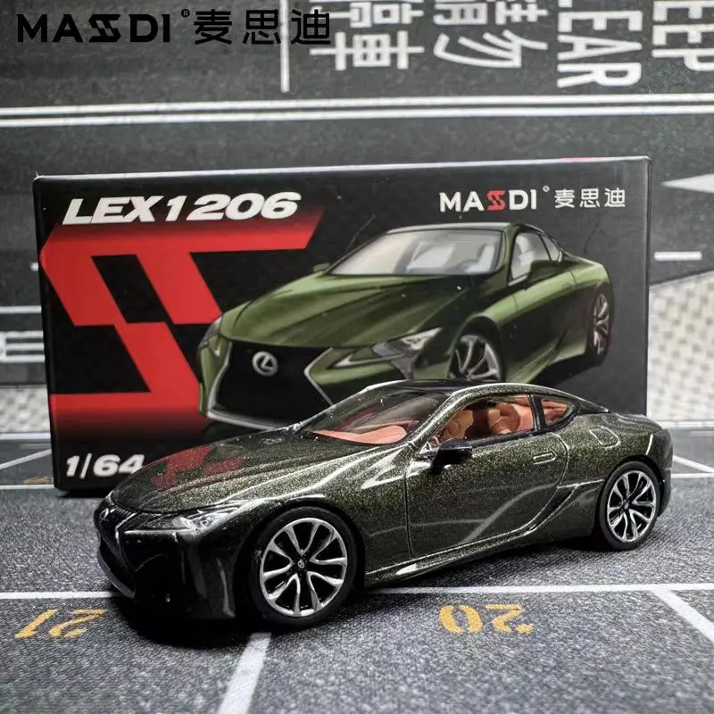 In Stock New Masdi 1:64 Lexus Lc500h Alloy Miniature Diecast Model
