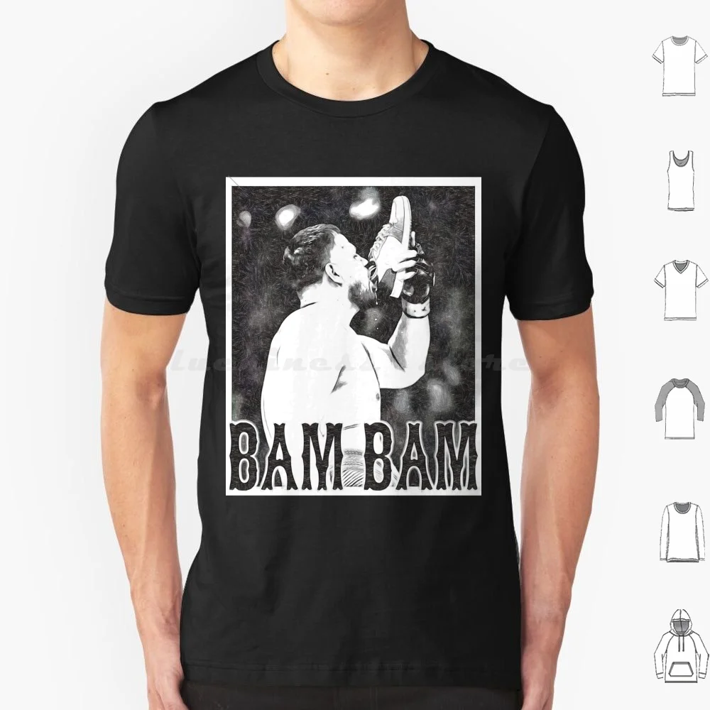 Bam Bam T Shirt Big Size 100% Cotton Champ Tai Tuivasa Shoeyvasa Bam Bam Aussie Australian Aborigine Heavyweight Shoey