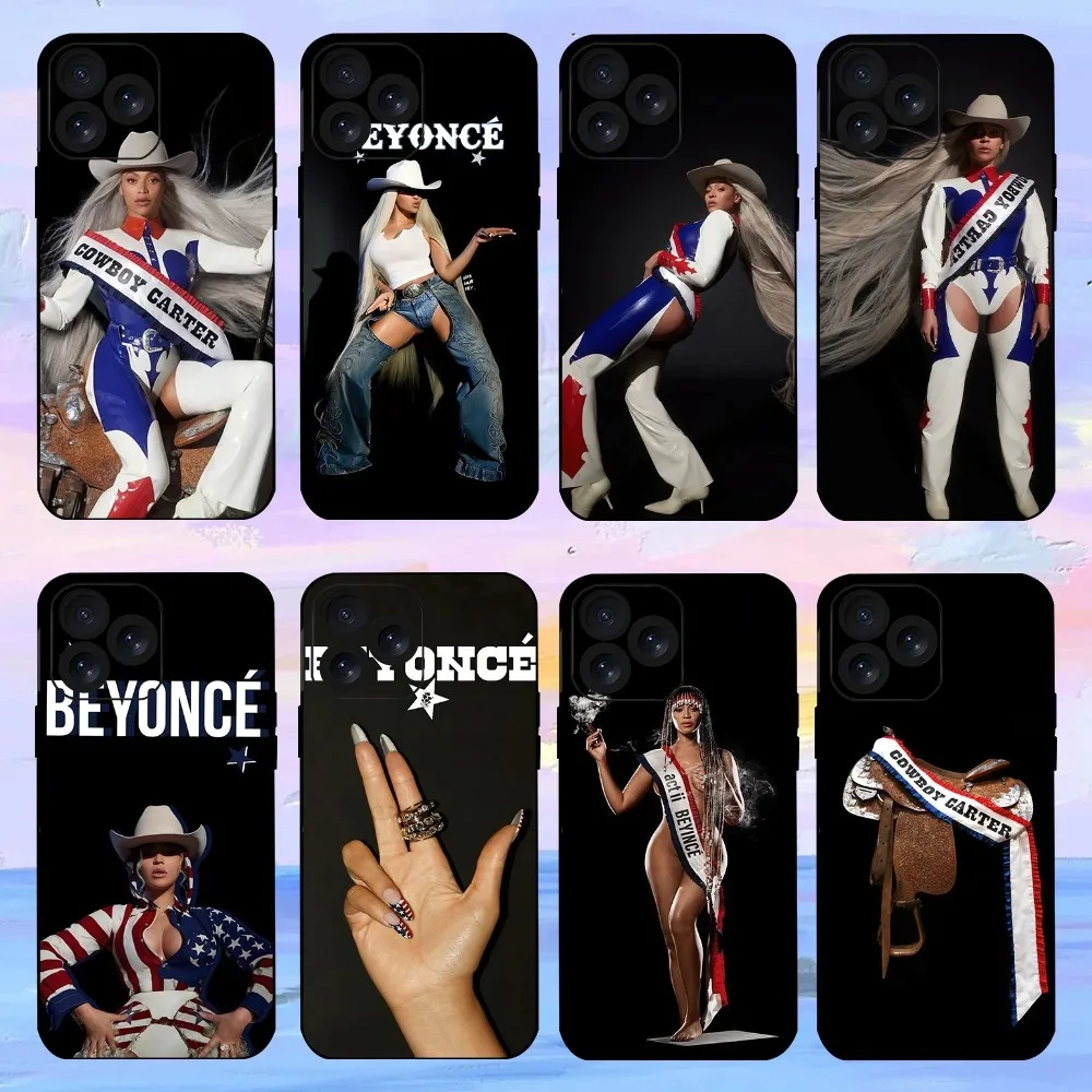 Hot Singer Beyonce Renaissance Phone Case For iPhone 15 14 13 12 11 8 Mini Xr Xs X Xsmax Pro Max Plus Shell