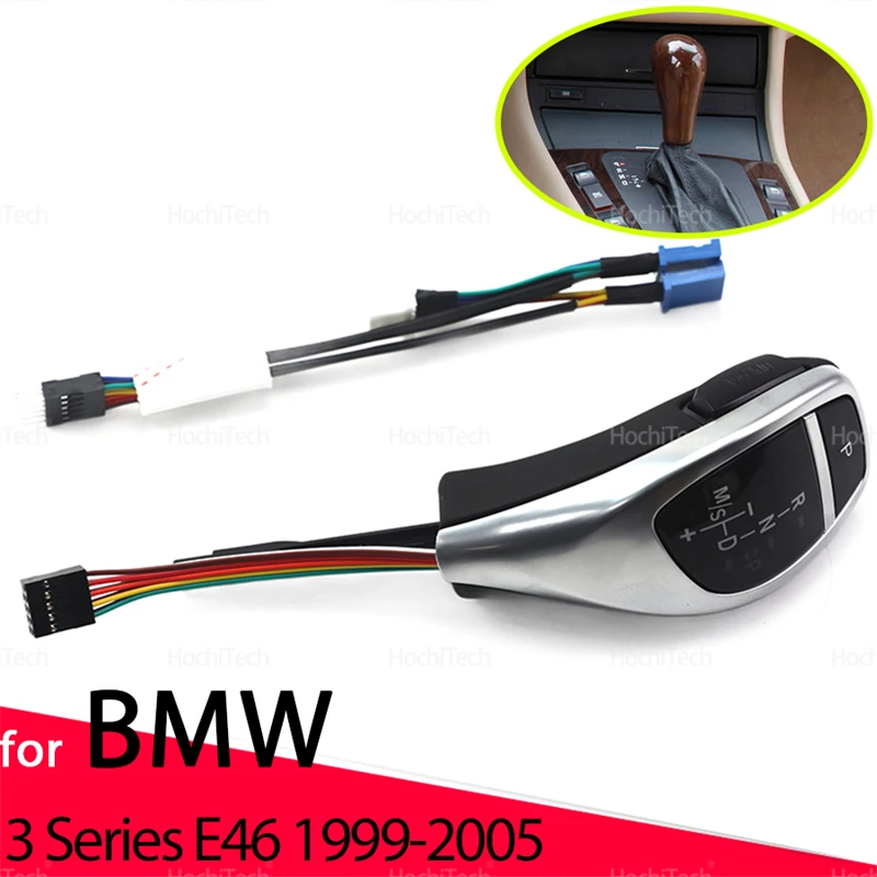 

for BMW 3 Series E46 1999-2005 Thumb Gear Shift Knob LED Gear Shift Knob Plug and Play Modification Replacement