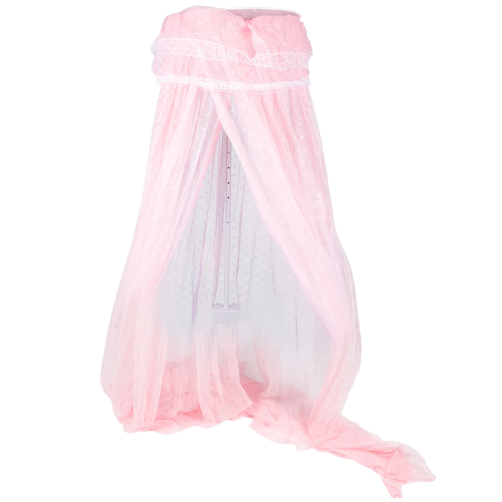 

Baby Mosquito Net Holder Crib Canopy Rack Bracket Adjustable Height Portable Easy Installation Practical