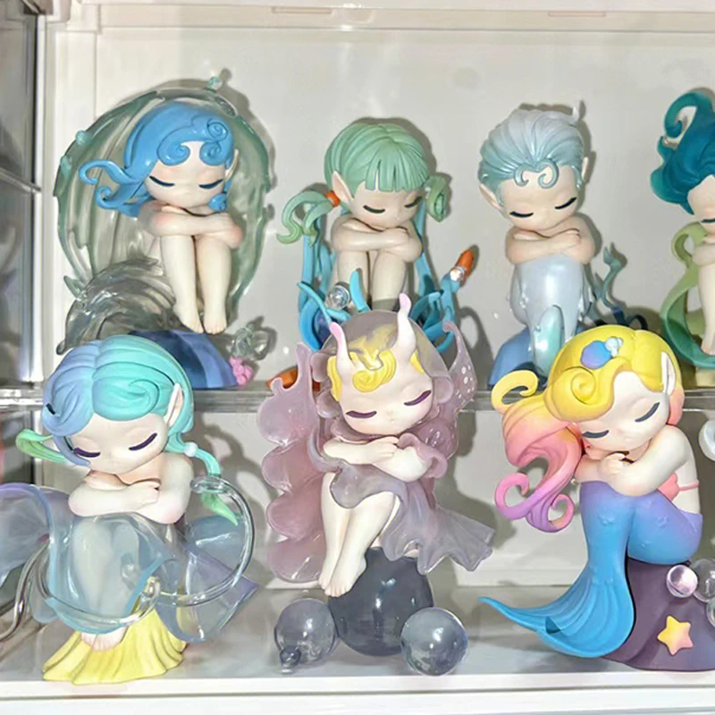 

Аниме Сон морской эльф серии глухая коробка игрушки милая фигурка модель удивительное действие загадочная коробка кукольная Статуэтка для девочек