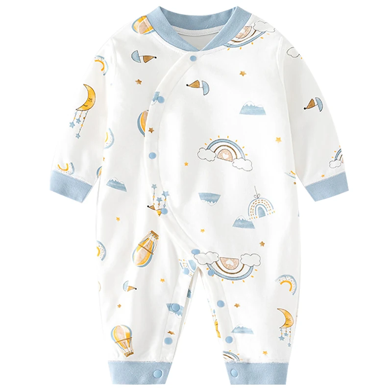 

Fall Newborn Boy Clothes Girl Outfits Korean Cartoon Cute Cotton Soft Long Sleeve Romper Jumpsuit Baby Boutique Clothing BC1427