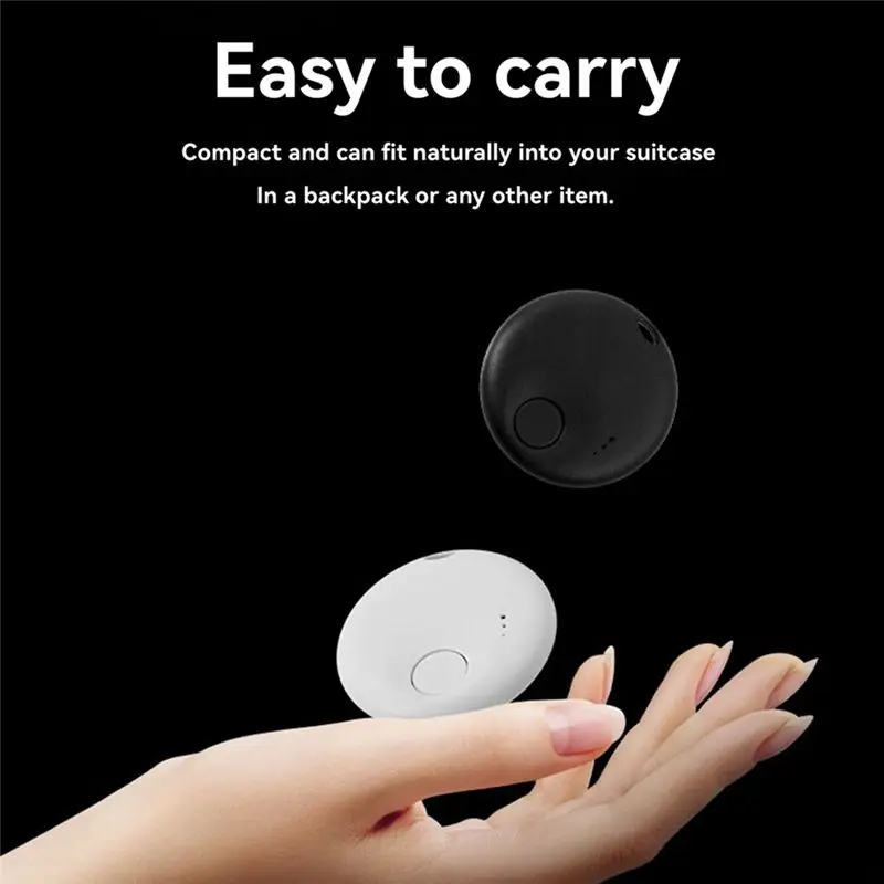 AF91-Bluetooth GPS N Tag Anti-Lost Locator With Global Positioning For Find My APP For Key Luggage Backpack