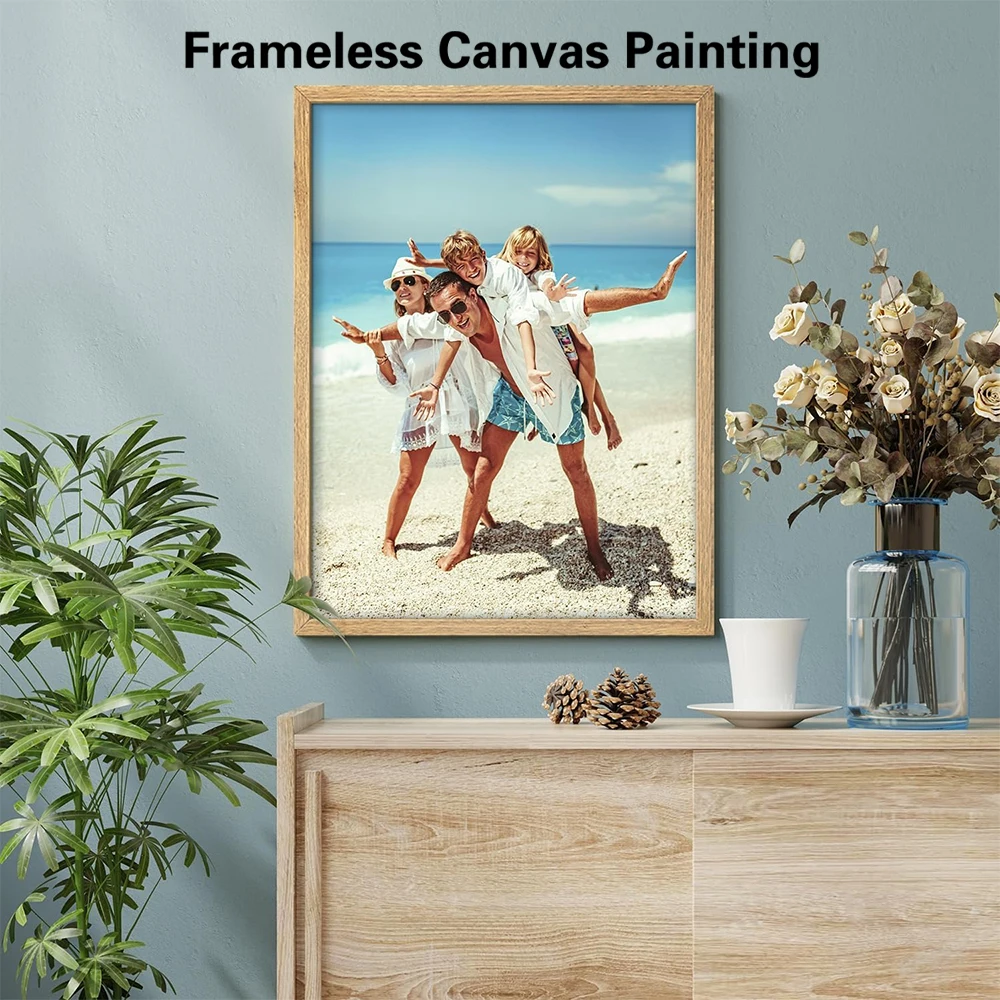 1Pc Frameless Perso…