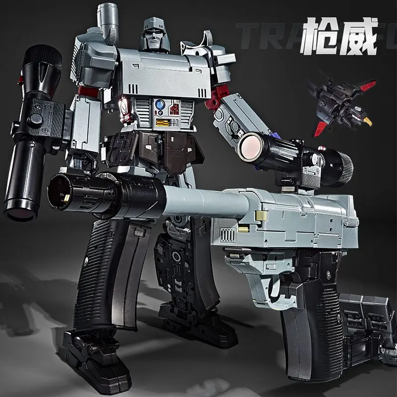 Auf Lager Transformers Film Spielzeug Gun Power Serie MP36 KO Megatron Wei Jiang 8088 Verformung Roboter Anime Action Figur Modell