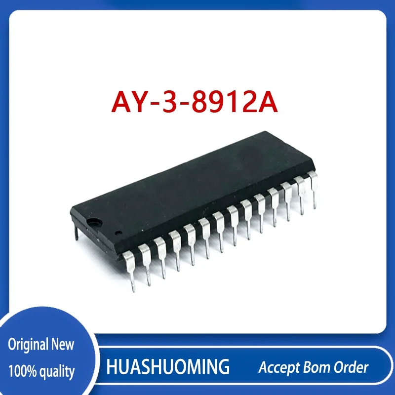 1PCS/LOT  AY-3-8912A   AY-3-8912  AY-3-8912A/P  DIP28