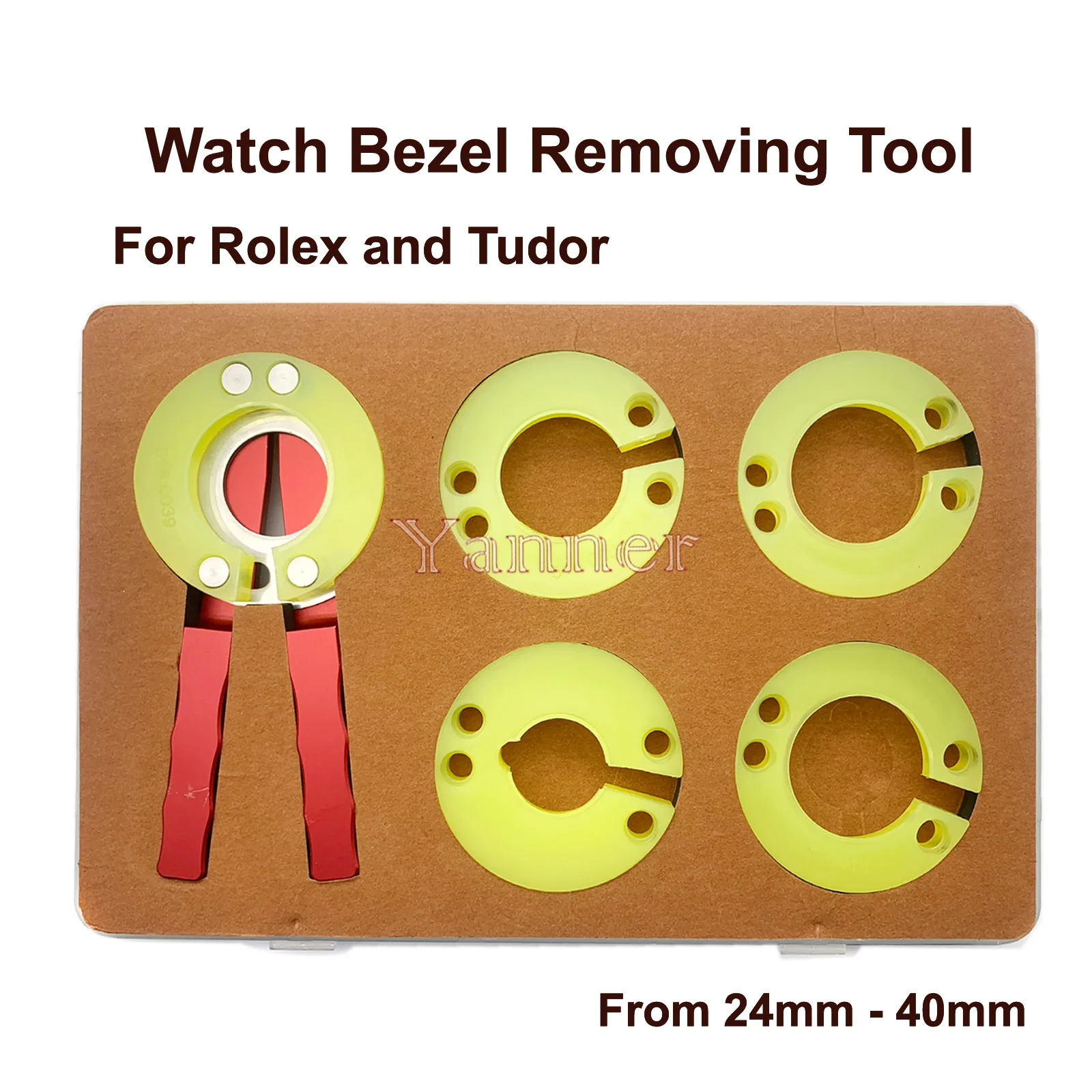 

Watch Bezel Remover Plier for Rotating Bezel Watches RLX/OMG/PAN Watch Repair Opening Tools