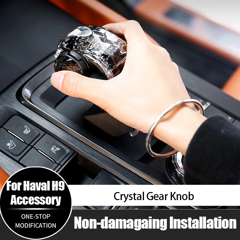 

For Haval H9 Crystal Handle Shifter Handle Shift Gear Knob Lever Hot Selling Accessories