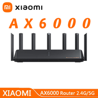 Original Xiaomi AX6000 AIoT Router 6000Mbs WiFi6 VPN 512MB Qualcomm CPU Mesh Repeater External Signal Network Amplifier Mi Home