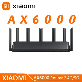 정품 샤오미 AX6000 AIoT 라우터 6000Mbs WiFi6 VPN 512MB 퀄컴 CPU 메시 리피터 외부 신호 네트워크 증폭기 Mi Home