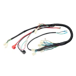 Motorbike Full Electrics Wiring Harness Cdi Stators for 50-125cc ATV Dropship