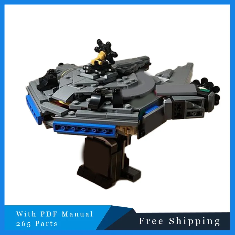 

265 шт. MOC, строительные блоки, режим Вселенной, черный военный самолет, модульный детский набор игрушек для сборки «сделай сам», подарок на день рождения для мальчиков и девочек