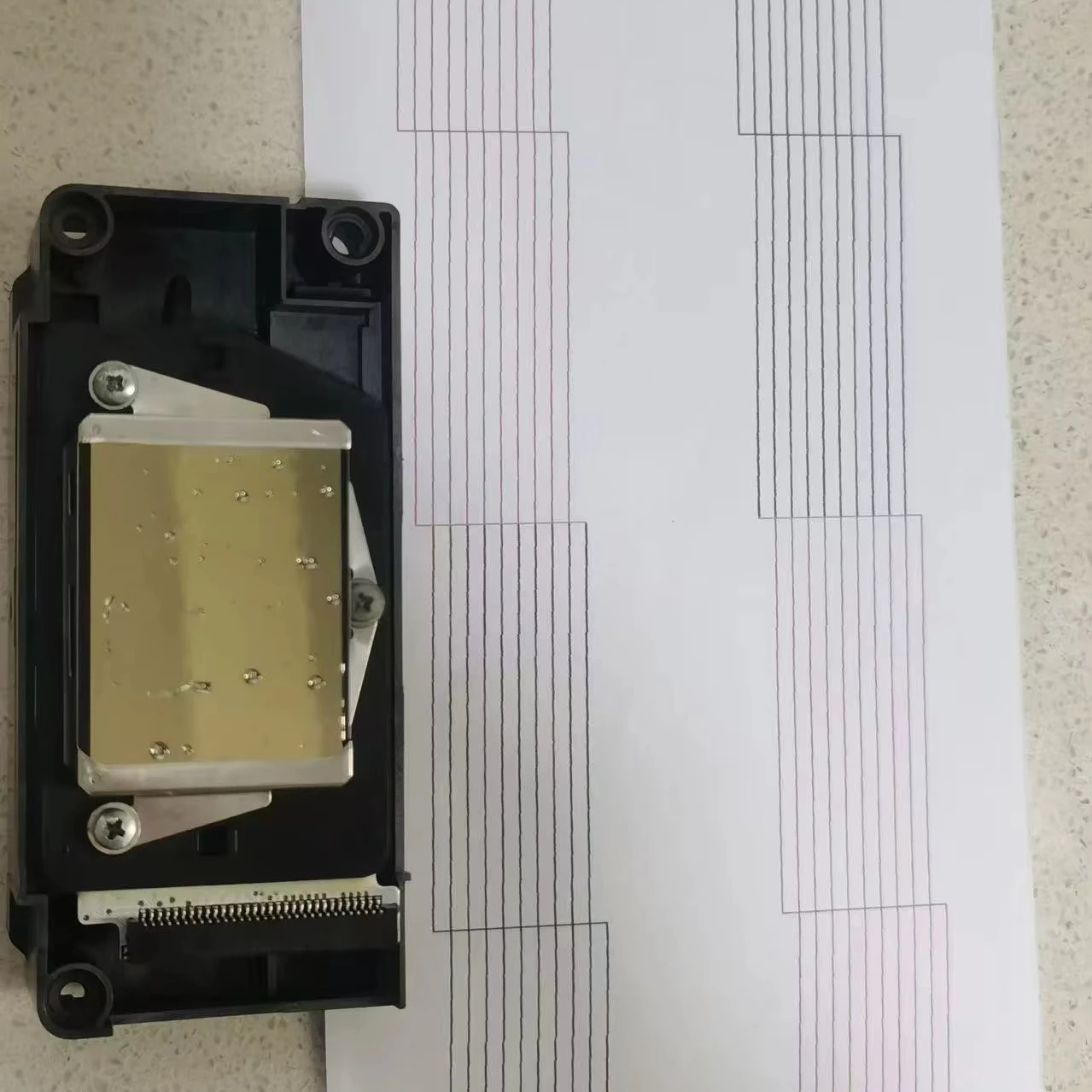 

Refurbished DX5 Printhead Unlocked Cabezal De Impression F18600 Full Nozzle Check for Dtf DTG Sublimation Ecosolvent Printer