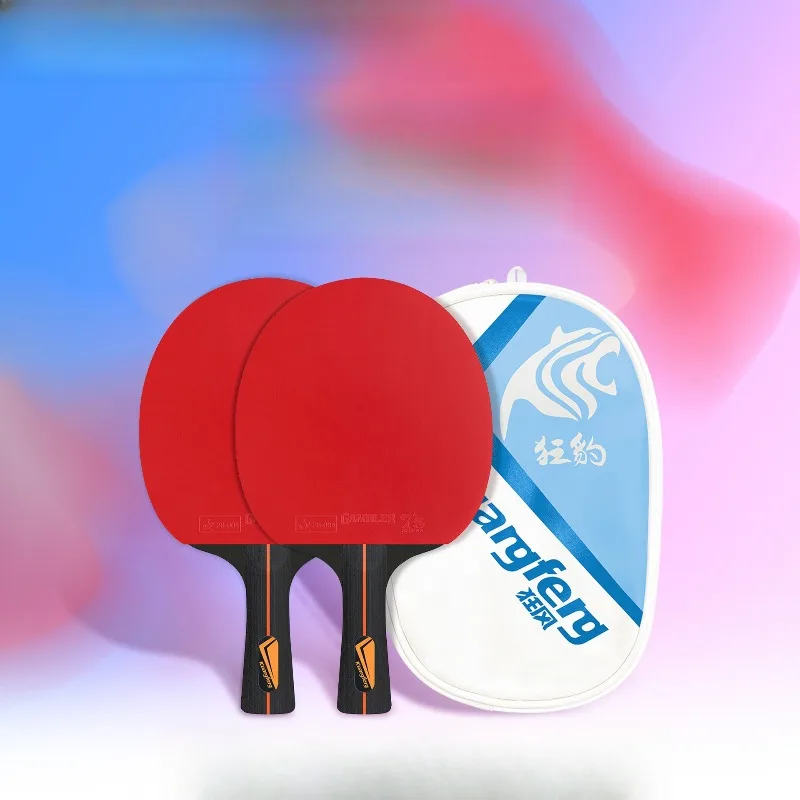 

Профессиональный набор для настольного тенниса PB02, двухсторонняя самоклеящаяся ракетка для соревнований с изогнутой поверхностью