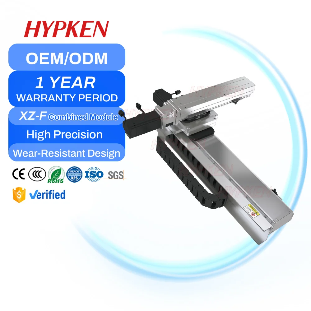 Load-Bearing 1-20KG  Gantry Motorized Sliding Gantry Robot Low Noisy Motorized Guide Module Linear Sliding Rail Gantry