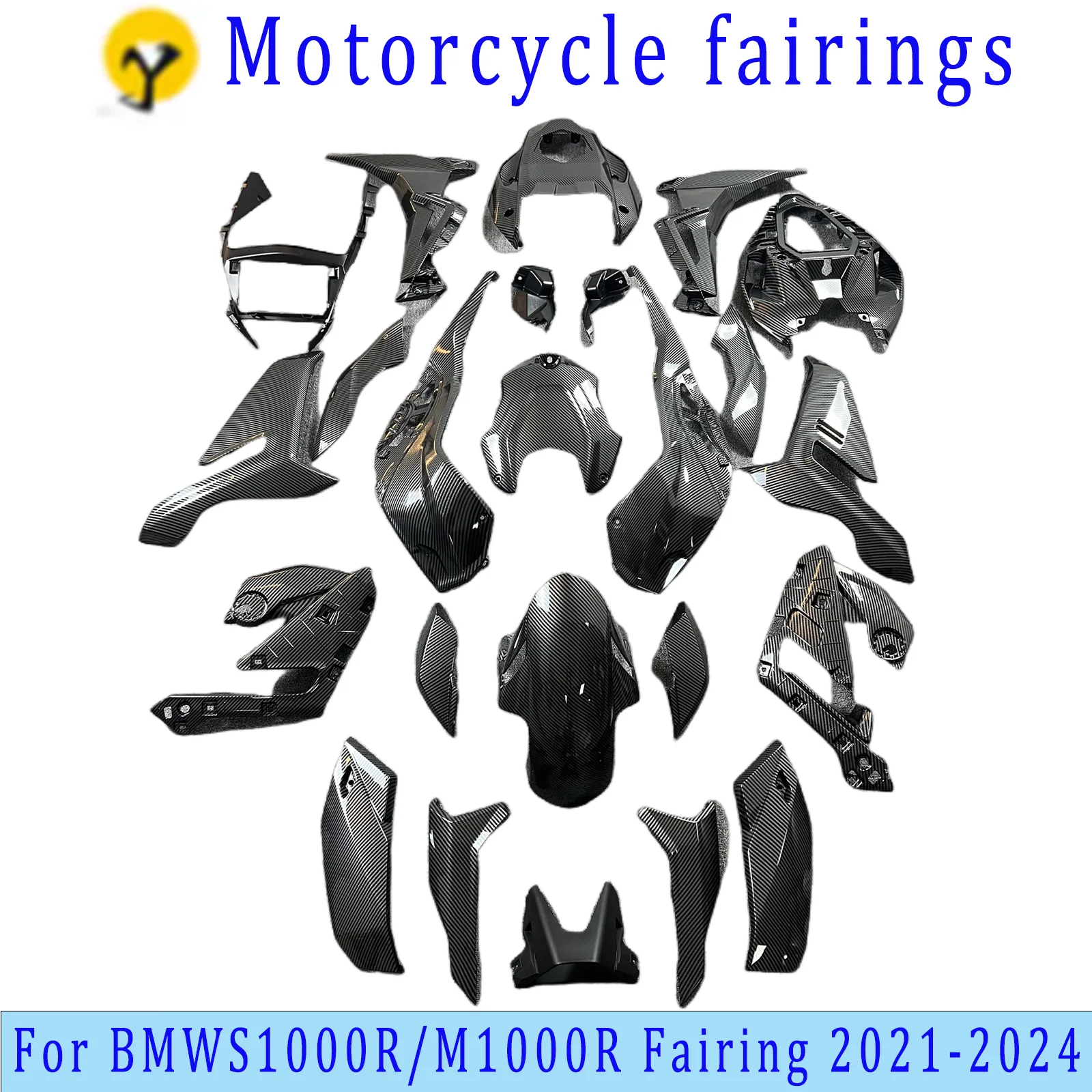 

New motorcycle shell fairing for BMW S1000R M1000R 2021 2022 2023 2024 ABS plastic body kit accessories