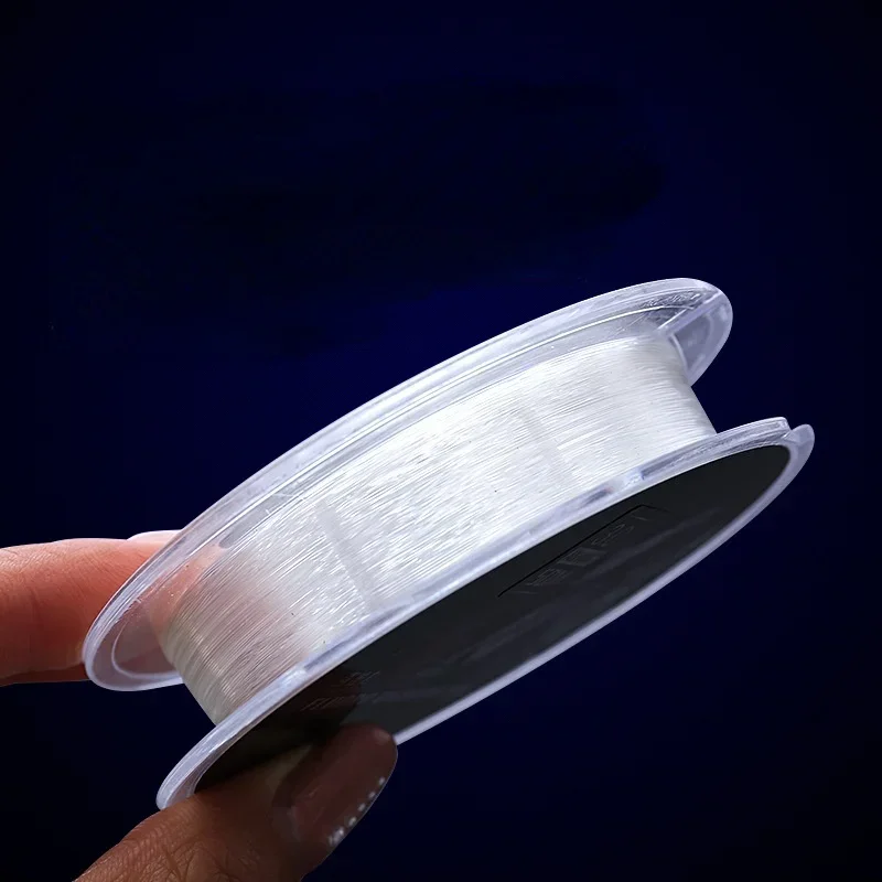 línea de pesca fibra carbono transparente invisible - imagen 3