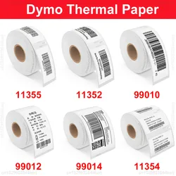 1Roll 99014 Compatible Dymo LW Label 99010 99012 99014 11352 11355 Adhesive Thermal Paper for DYMO LabelWriter 450 450 Turbo 4XL