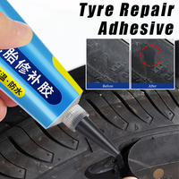 1/2/4/8pcs Tire Repair Glue Super Strong Sealant Glue Liquid Rubber for Tire Repairing Glue Wear-resistant Glue Tyre Repair Kits