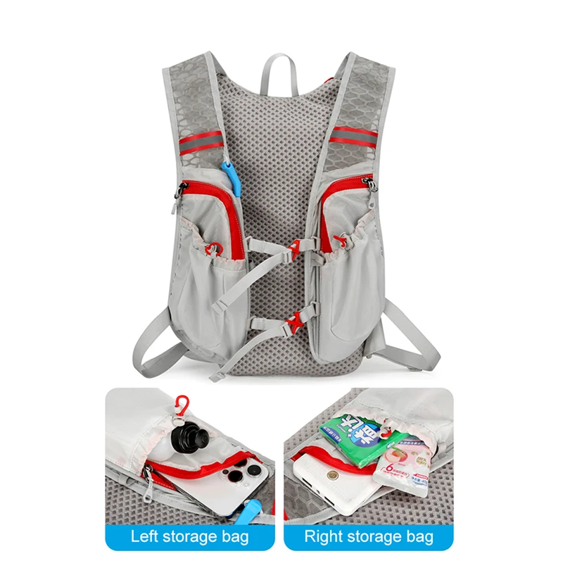 1pcs Running Hydration Vest Pack - Backpack Great for Outdoor Sports of Running Hiking Camping Cycling Skiing