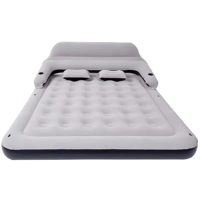 factory direct selling inflatable air bed mattress portable flocking air mattress comfortable bed mattress