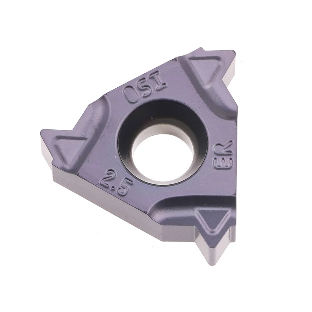 

Original Threaded Inserts 16ERM 2.50ISO 1.50ISO 1.00ISO 3.00ISO AG60 12UN IC908 Cutting Blade Cutter Iscar Thread Turning Tool