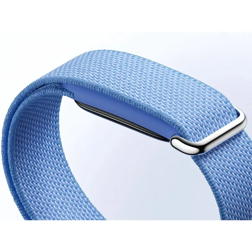 2 Pcs Nylon Braided Loop Strap for Google Fitbit Air Combined Assembly Wristband Replaceable for Fitbit Air Breathable Watchband