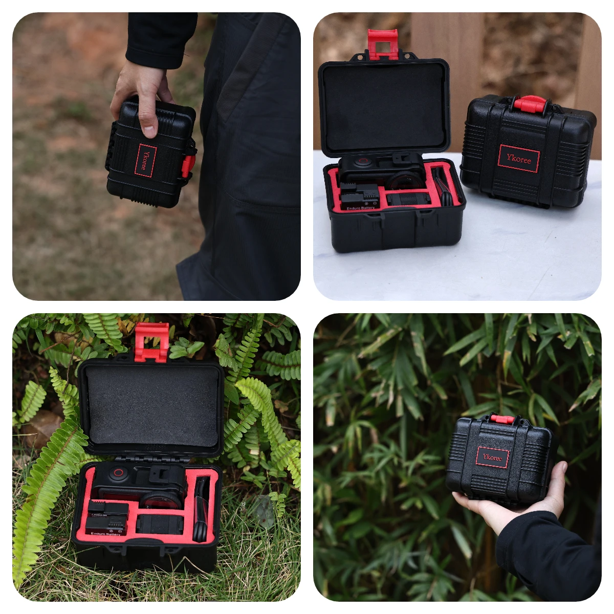 Portable Carrying Case For DJI Osmo Action 5 Pro/4/3 Storage Box For DJI Action 5 Pro/Action 4 3 Action Camera Accessories
