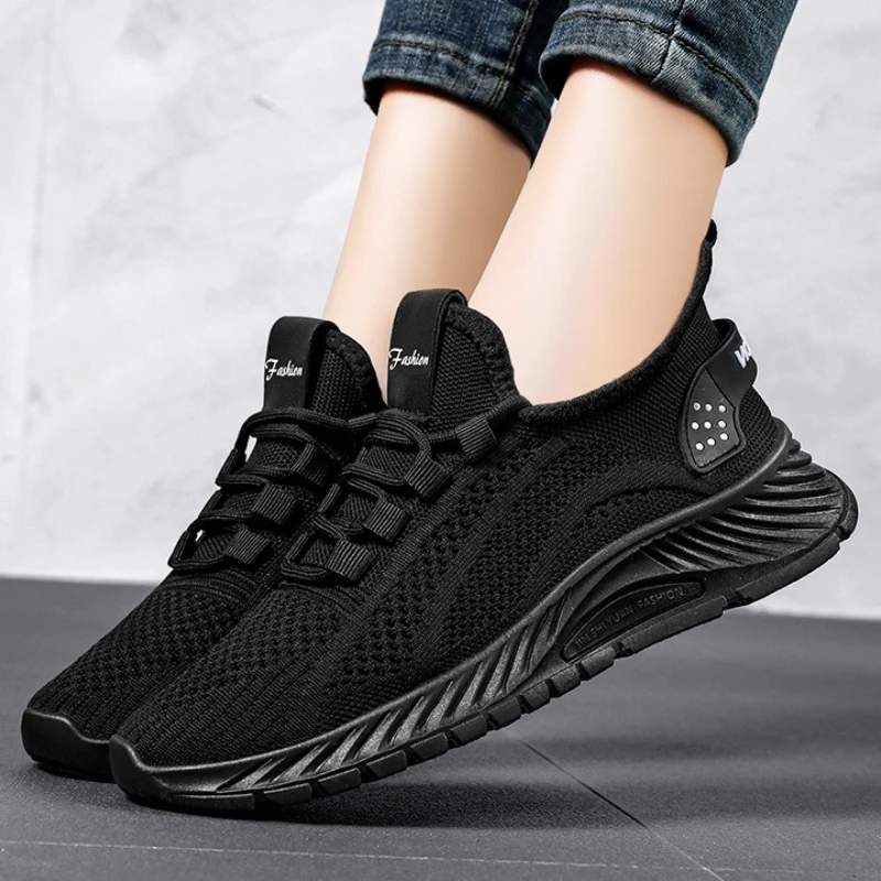 2024 Lightweight Breathable Male Casual Sneakers Anti-Slip Men's Flats Outdoor Walking Shoes For Men Size 46