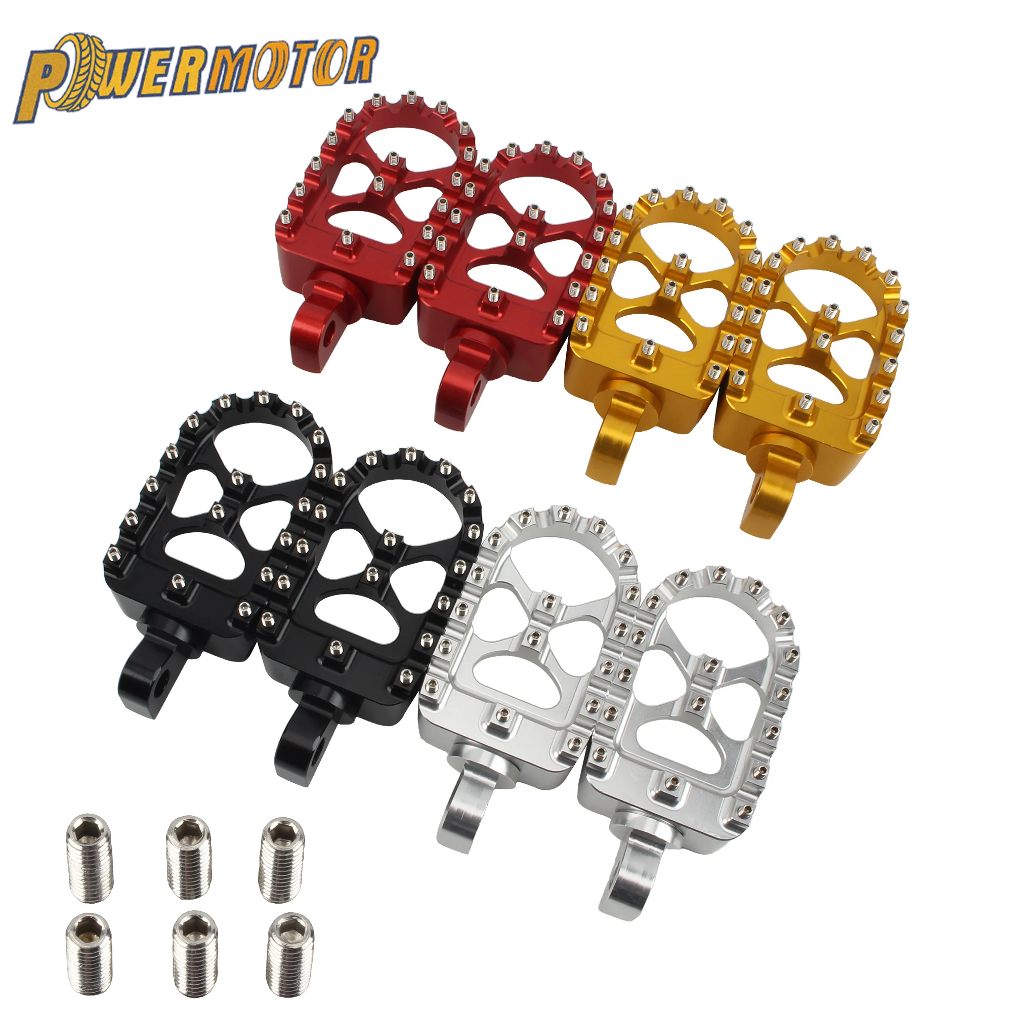 For Harley Sportster 883 1200 Motorcycle 360° Rotating Foot Pegs FXDB FLFB FLSTF Iron Universal Footpegs Motocross Parts