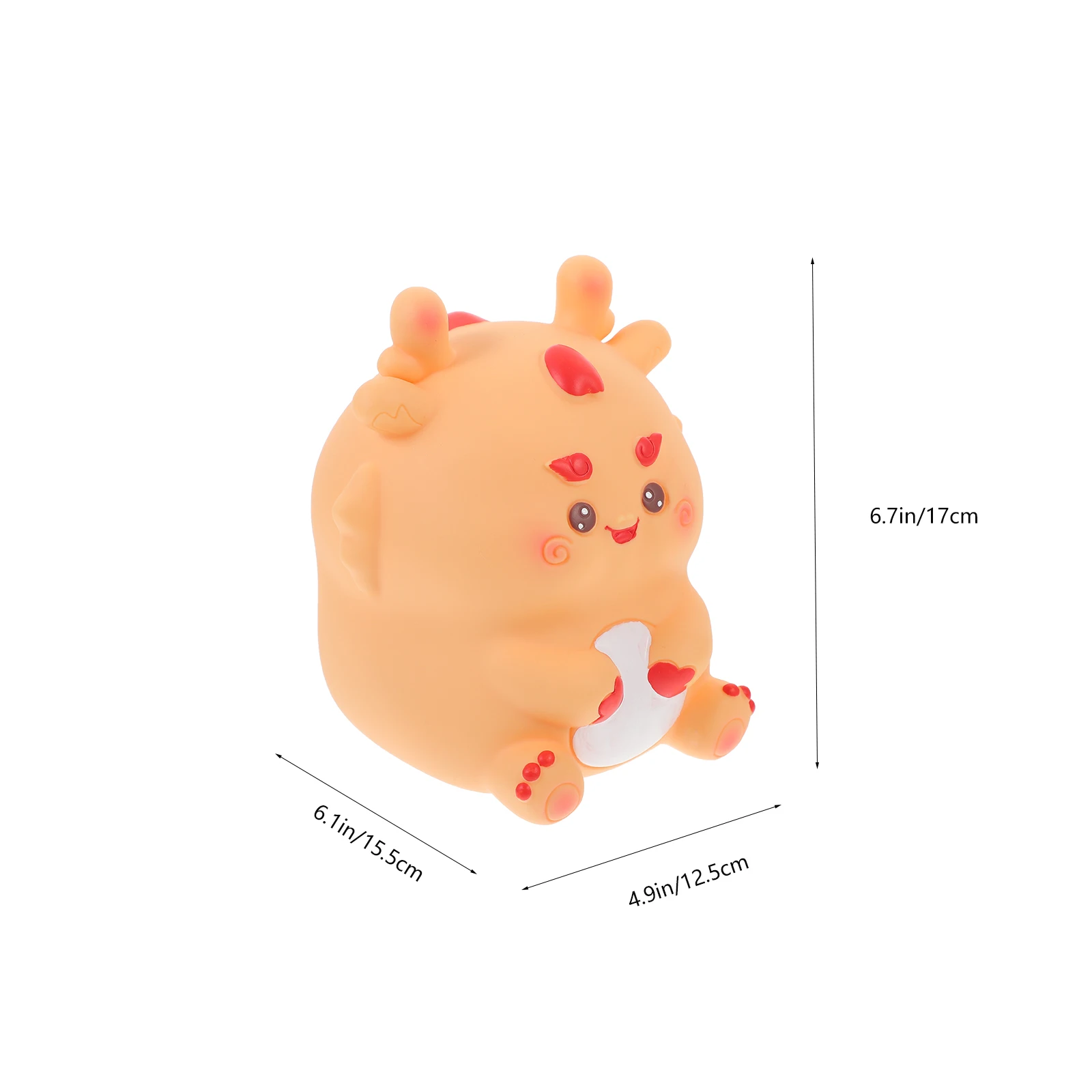 الإبداعية التنين تصميم الفينيل حصالة على شكل حيوان للأطفال آمنة عملة حامل قوي مسطح القاع وعاء تخزين المال لغرفة النوم مكتب المنزل